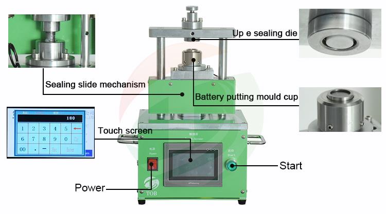coin cell crimping machine coin cell crimping machine